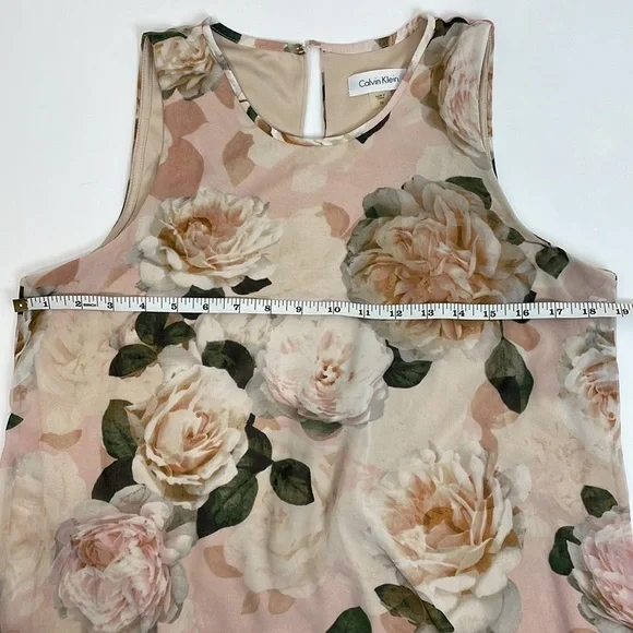 CALVIN Klein Rose Floral Dress - Picture 10 of 12